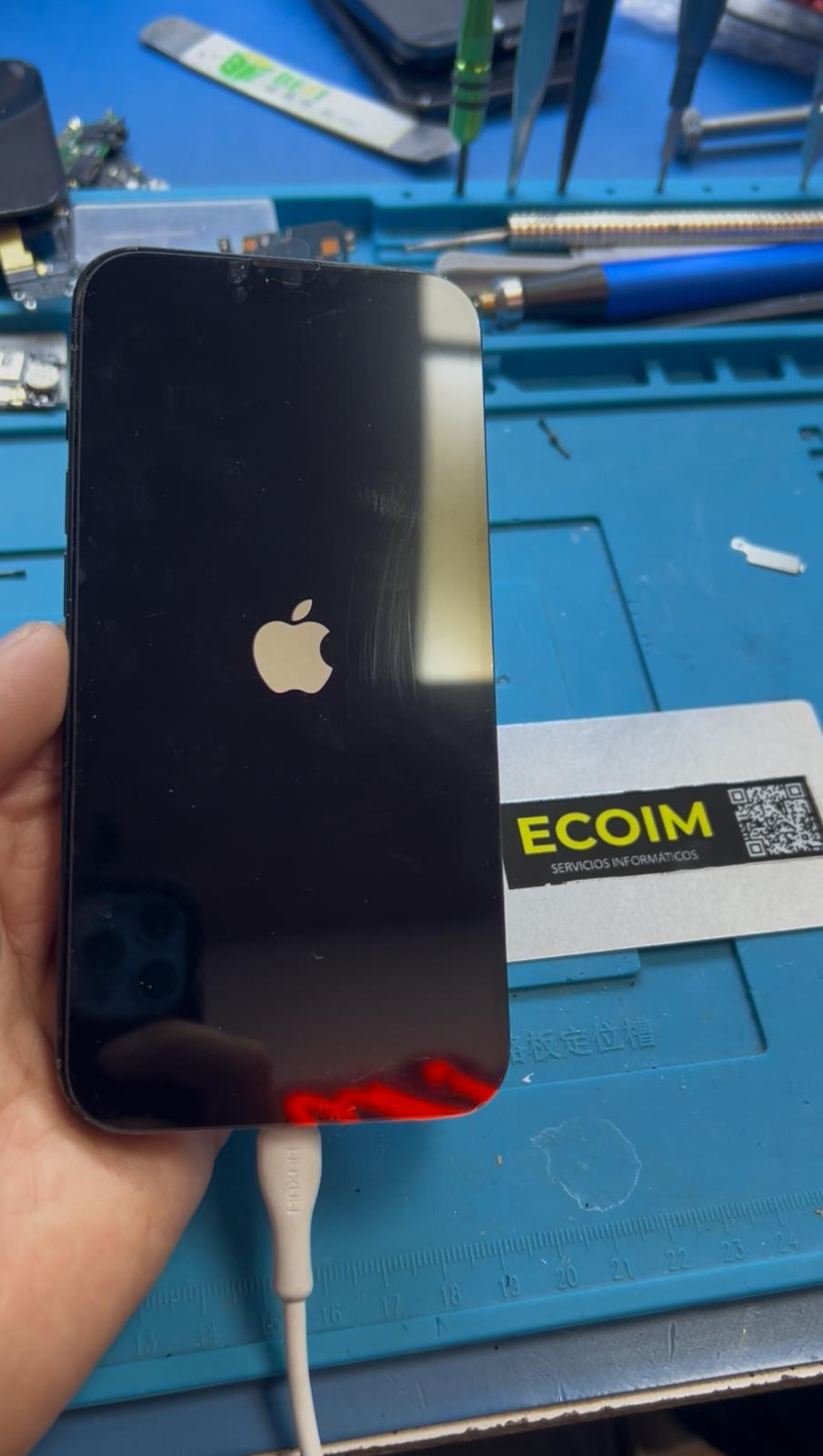 Después - ¡NUEVO! iPhone 14 - Pantalla con Líneas Reparada