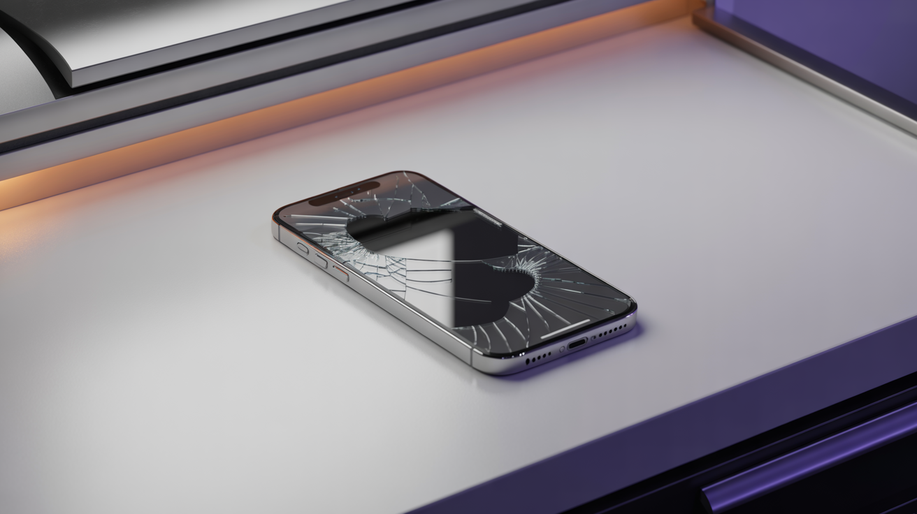 Antes - Reparación de Pantalla iPhone